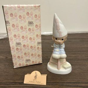Precious Moments figurine "Nobodys  Perfect" 1982